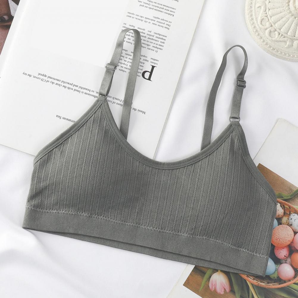 Tank Top Ribbed - Women's Sports Bra Summer Wireless Padded