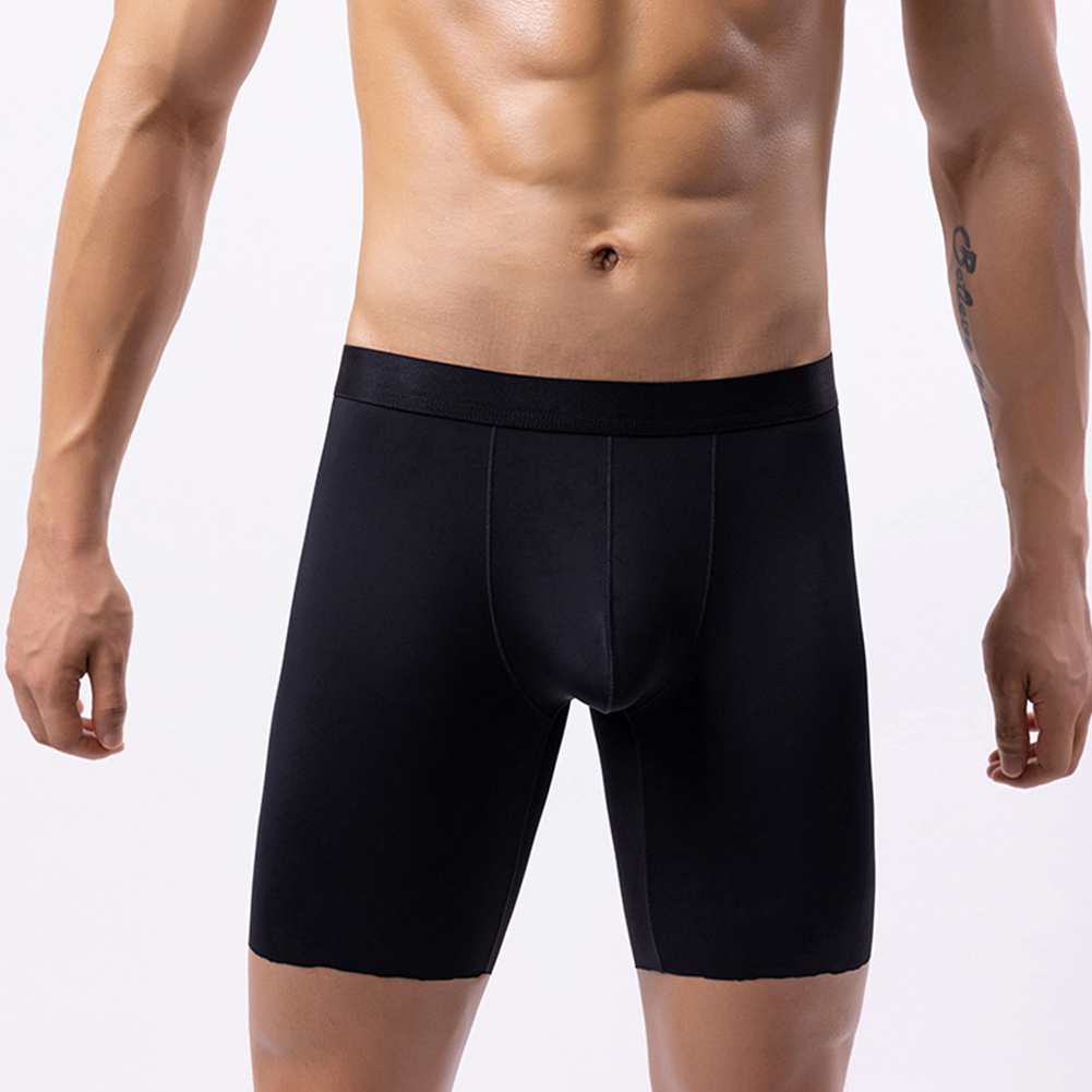 Men Ice Silk Long Leg Shorts B - đánh giá và giá Long Leg Trunk Men