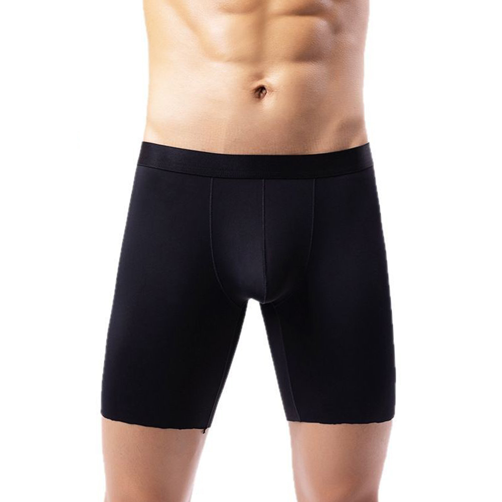 Men Ice Silk Long Leg Shorts B - đánh giá và giá Long Leg Trunk Men