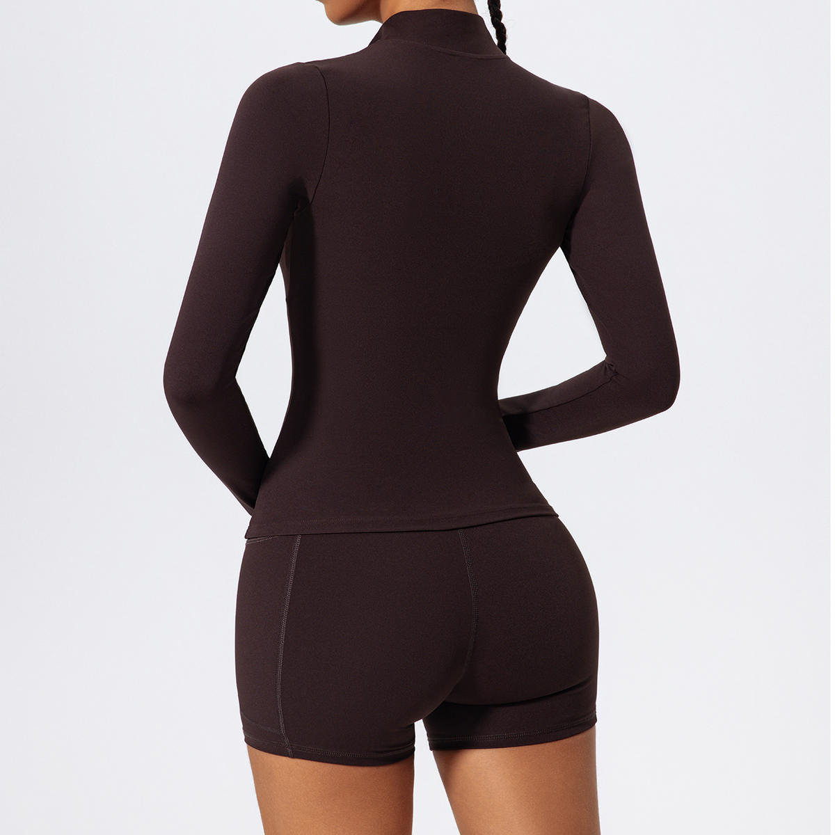 Hearuisavy Gym Half Zipper Hig - đánh giá và giá Compression Long Pant