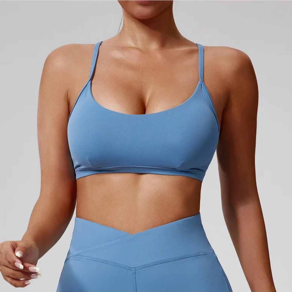 Sexy Cross Back Sports Bra Wom - đánh giá và giá Quick Dry Underwear