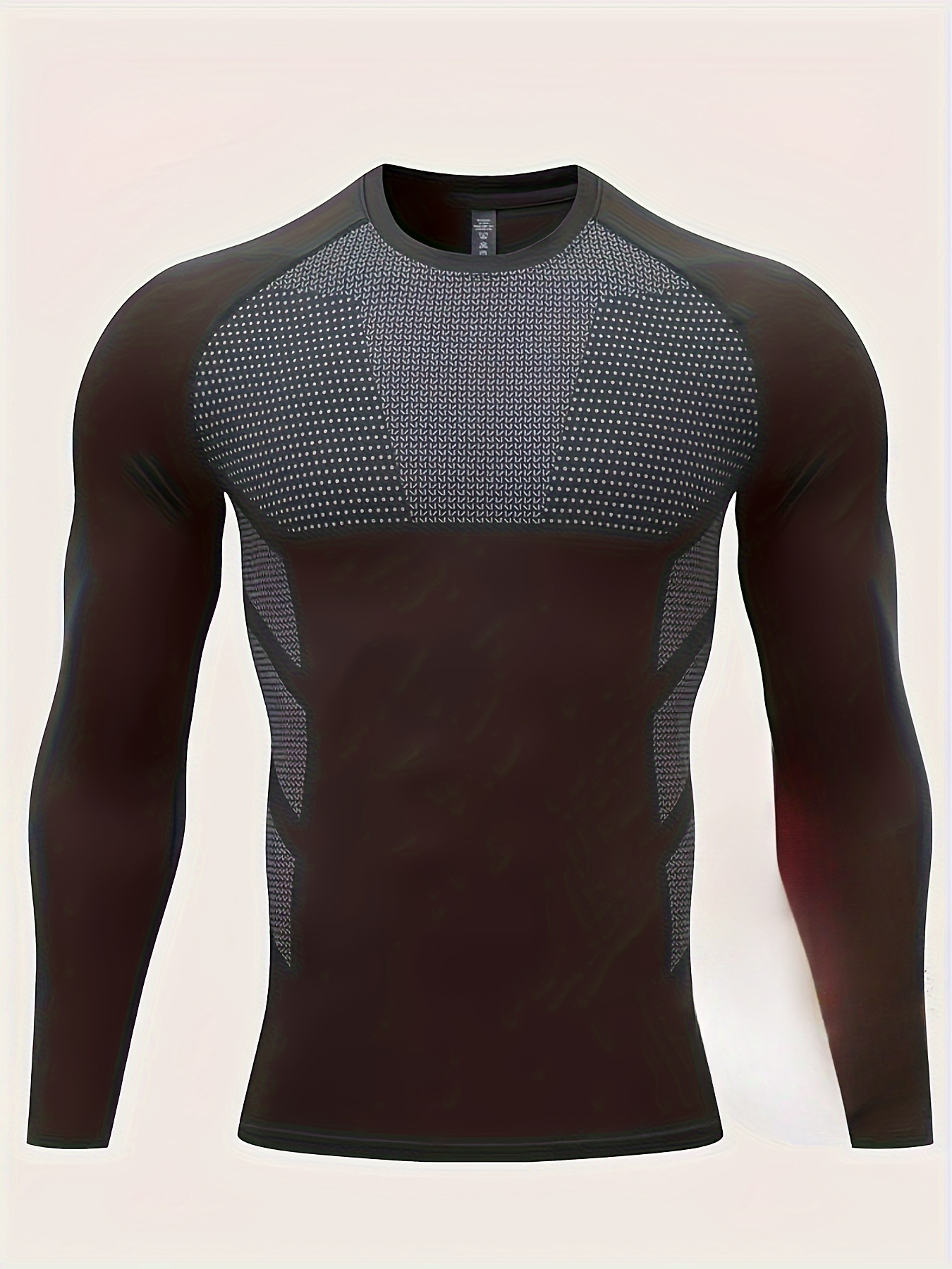 Men's autumn and winter thick  - đánh giá và giá T Shirt Tight Fit