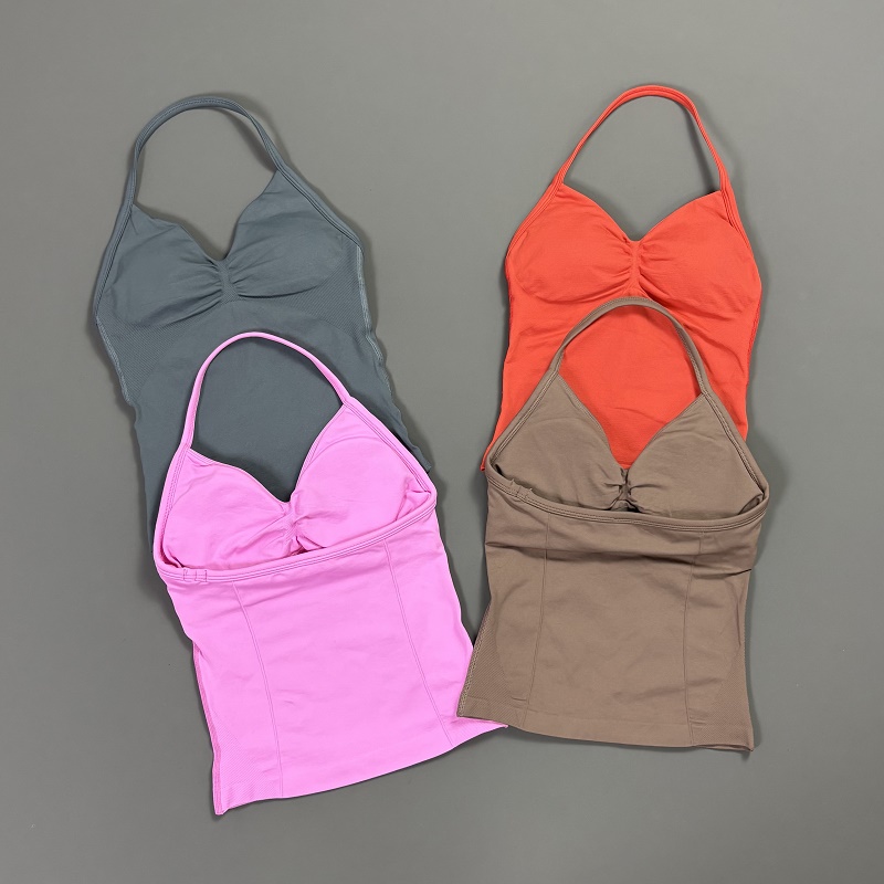 Sports Tank Top Women Halter V - đánh giá và giá Suspender Tank Top