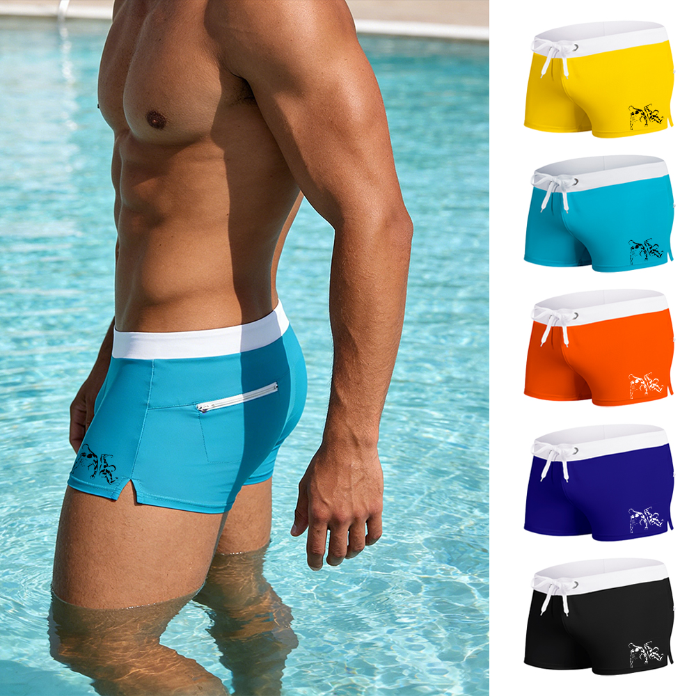 Men's Creative Printed Swim Tr - đánh giá và giá Trunk Breathable Men
