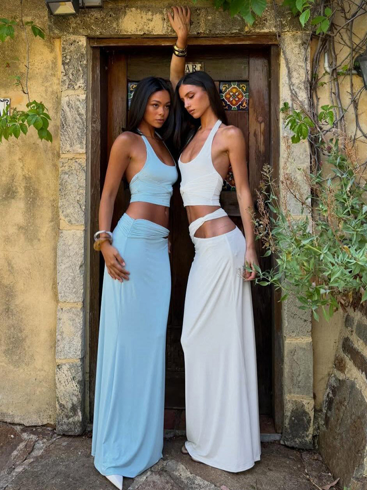 Kliou Sexy Fashion 2 Piece Set - đánh giá và giá Suspender Tank Top