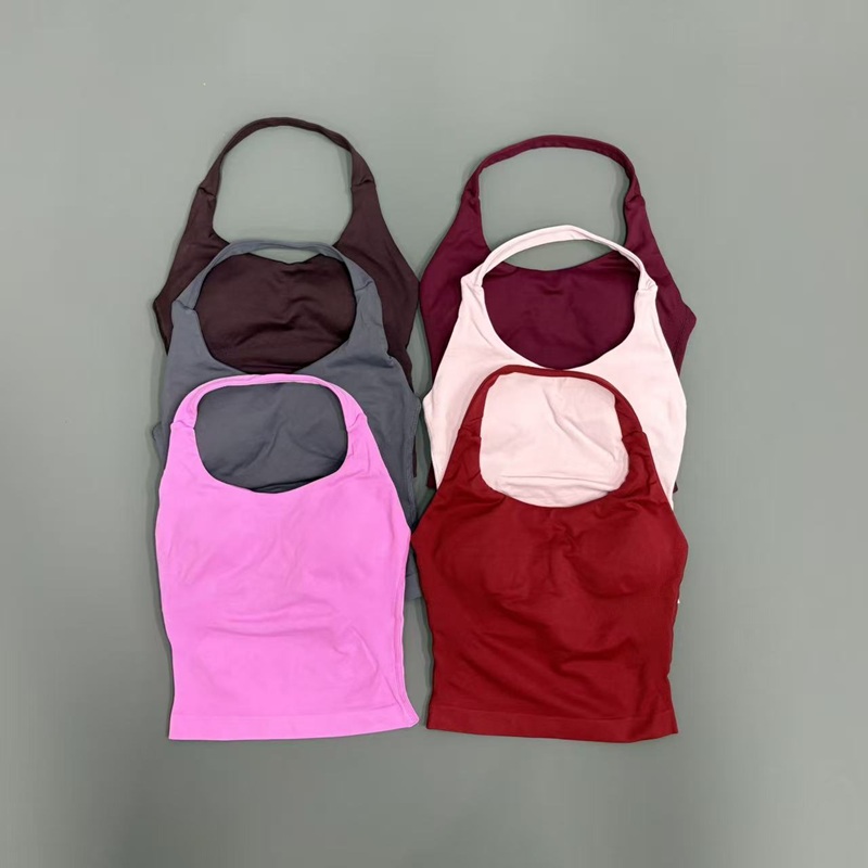 Yoga Tank Top Women Seamless O - đánh giá và giá Suspender Tank Top