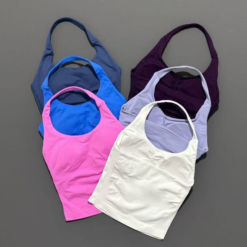 Yoga Tank Top Women Seamless O - đánh giá và giá Suspender Tank Top