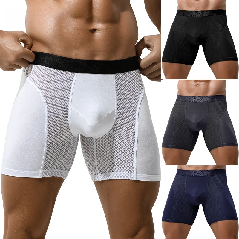 Men’s Total Support Pouch Boxe - đánh giá và giá Long Leg Trunk Men