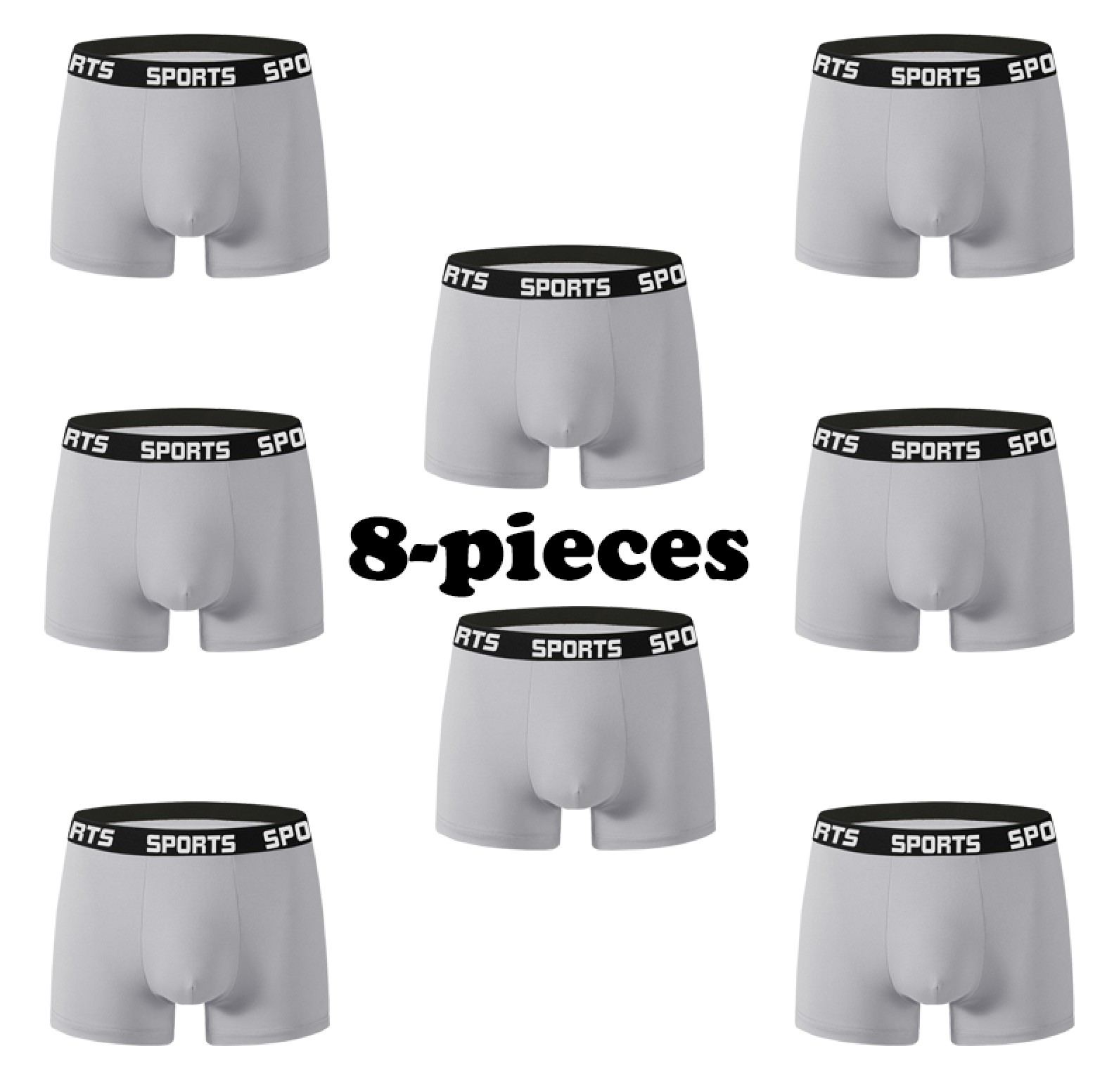 Supreme Comfort 8-Pack Men's S - đánh giá và giá Performance Boxer Sport