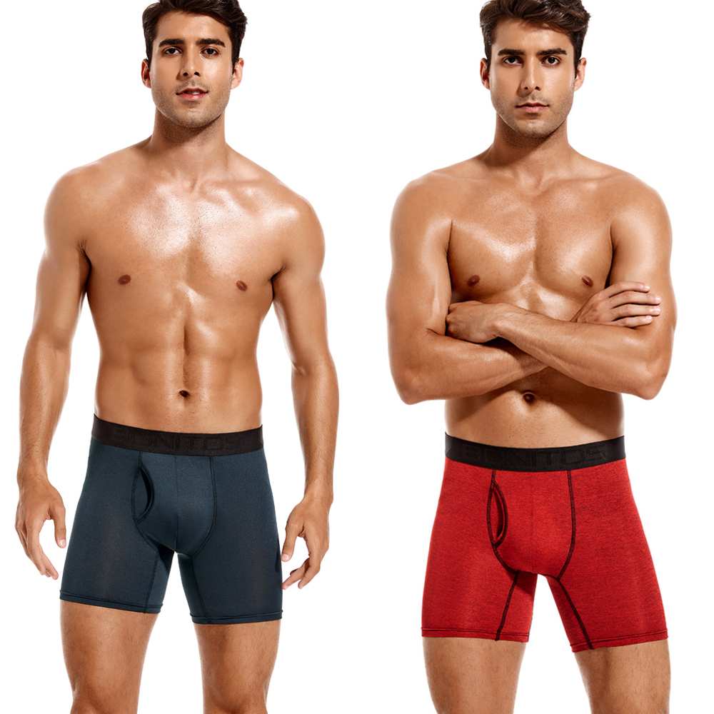 Men's Panties Front Open Under - đánh giá và giá Boxer Shorts Modal