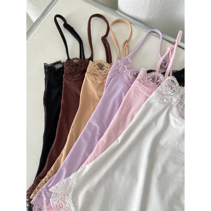 Women's Square Neck Lace Bodys - đánh giá và giá Suspender Tank Top