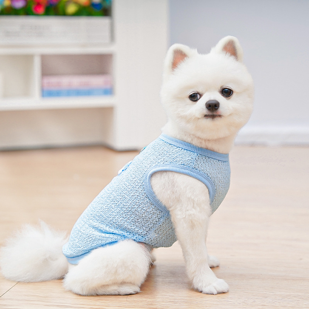 Cute Dog Cooling Vest Solid Br - đánh giá và giá Sleeveless Undershirt