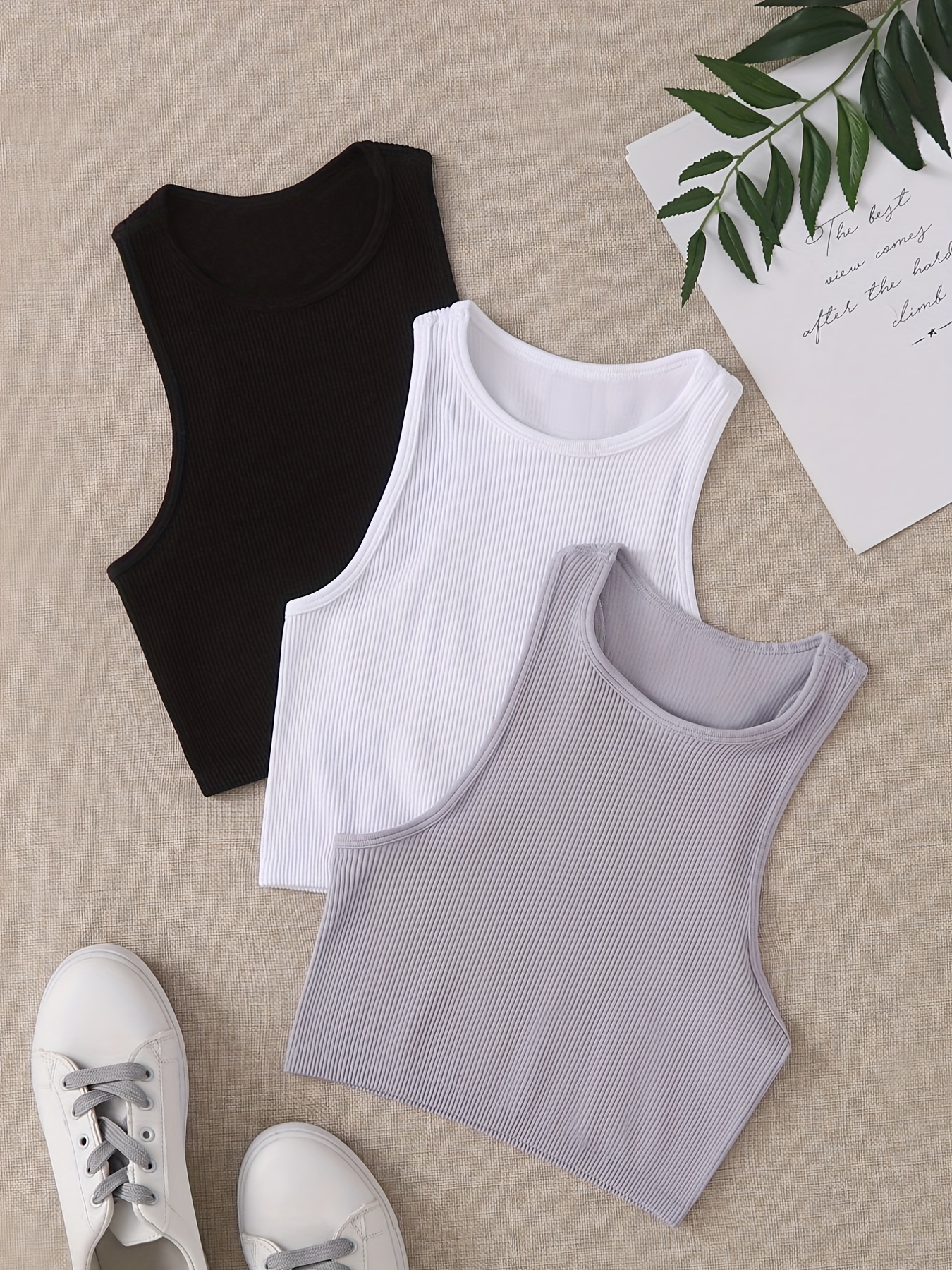 Ribbed Seamless Sports Bra Tan - đánh giá và giá Tank Top Ribbed