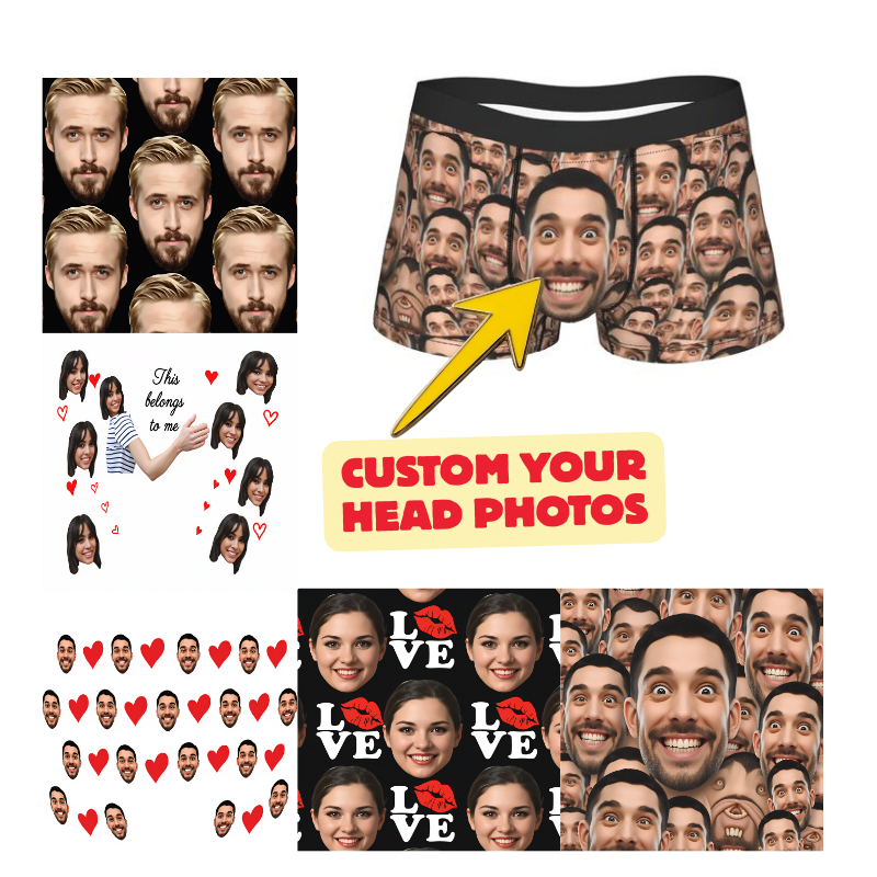 Custom Your Head Boxershorts   - đánh giá và giá Pouch Boxer Pouch